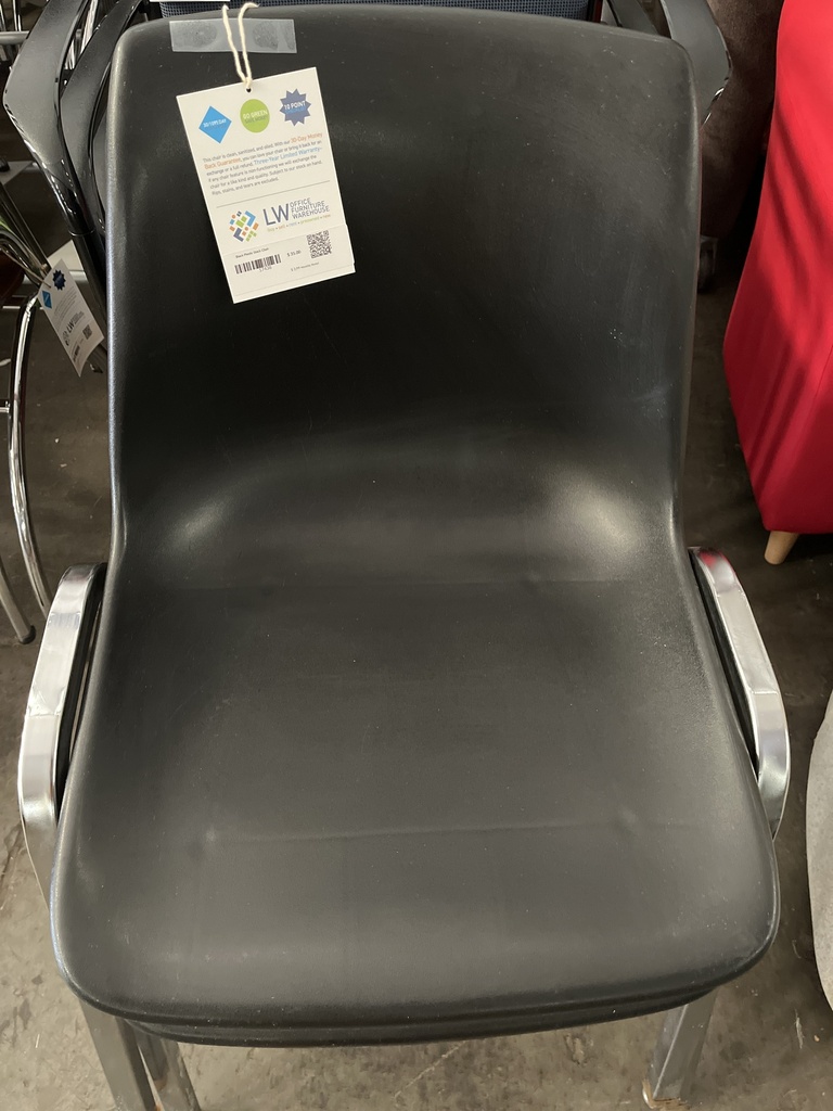 Black Plastic Stack Chair