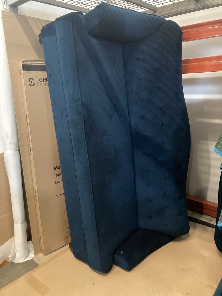Blue Velvet Couch