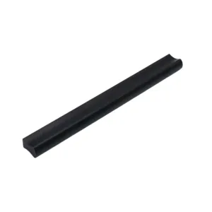 Euroline148mm Black Keyhole Drawer Pull