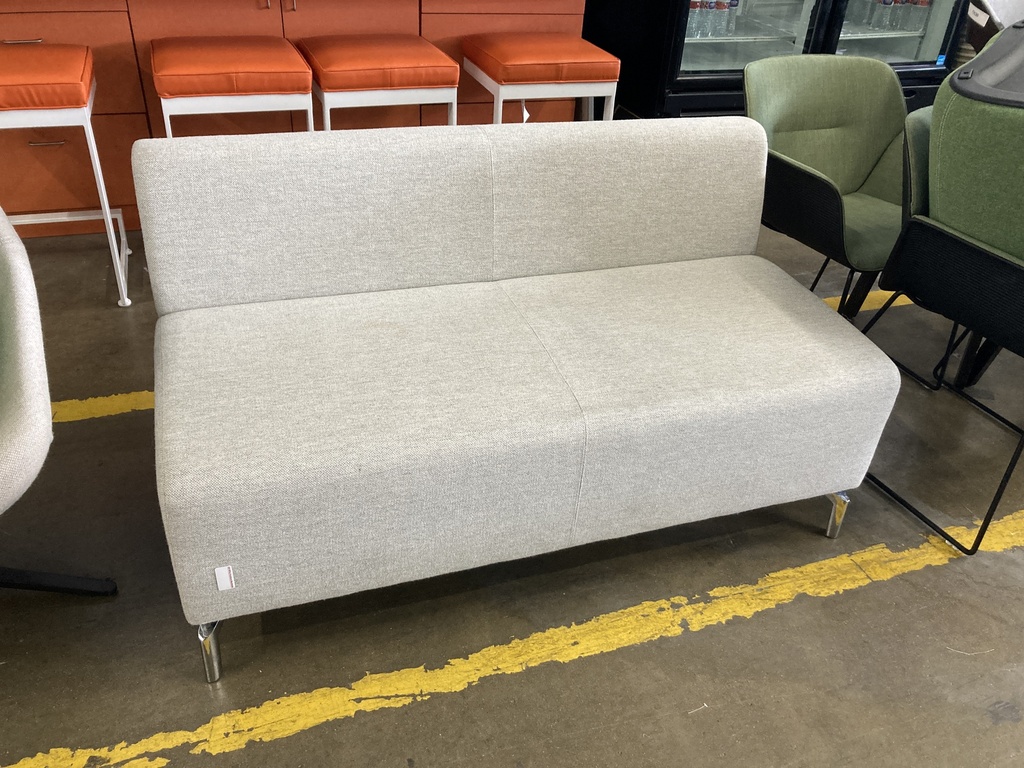 Boss Design Fabric Loveseat, Grey