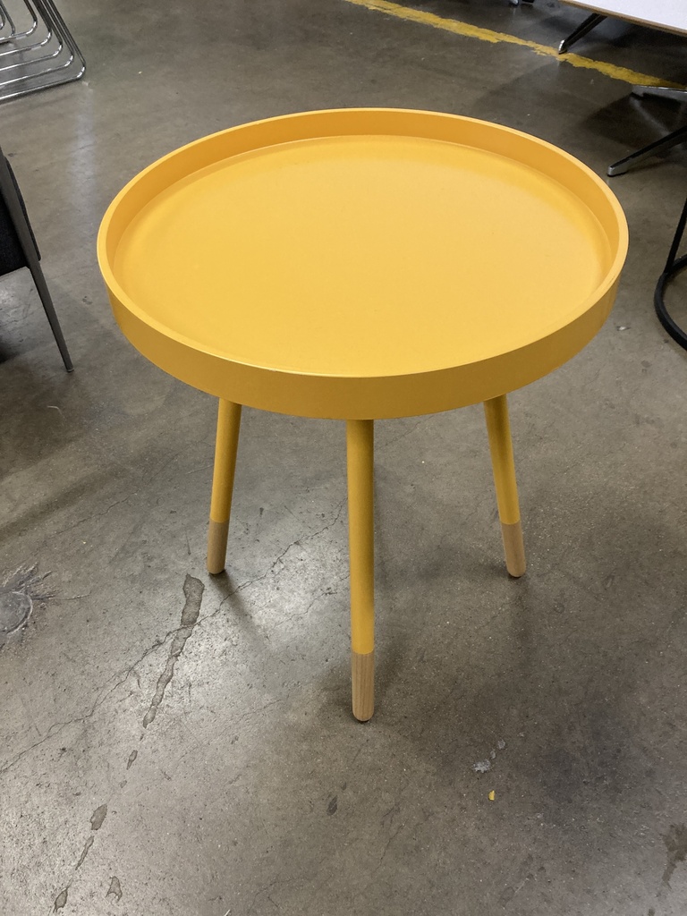 Yellow Side Table 