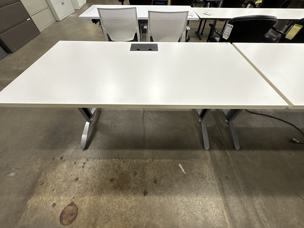 30x60 Powered Training Table (white) 