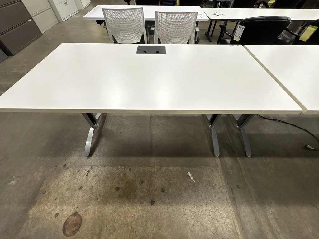 30x60 Powered Training Table (white) 