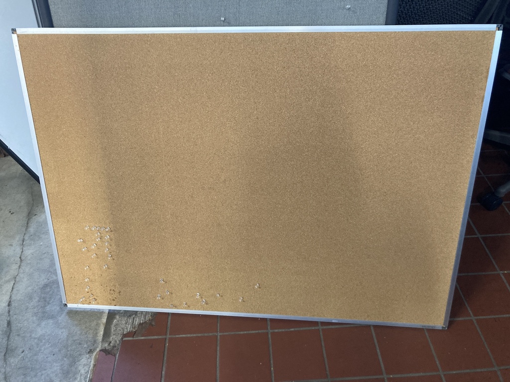 34”x48” Brown Tack Board 