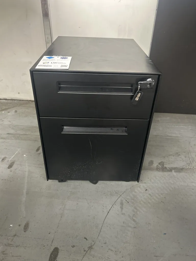 Mobile Box File - Black