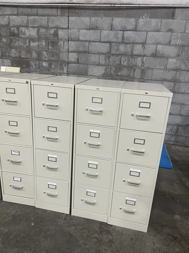 Hon 4 Dr Vertical File Putty No Lock Letter