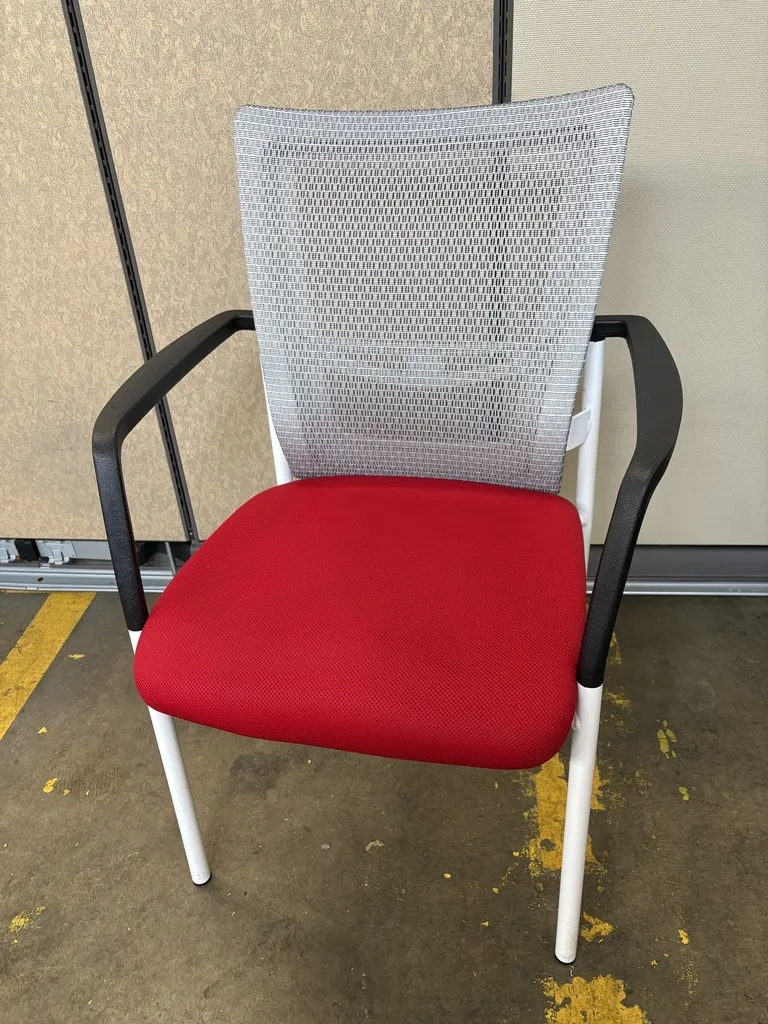 Red / White / Black Side Chairs 