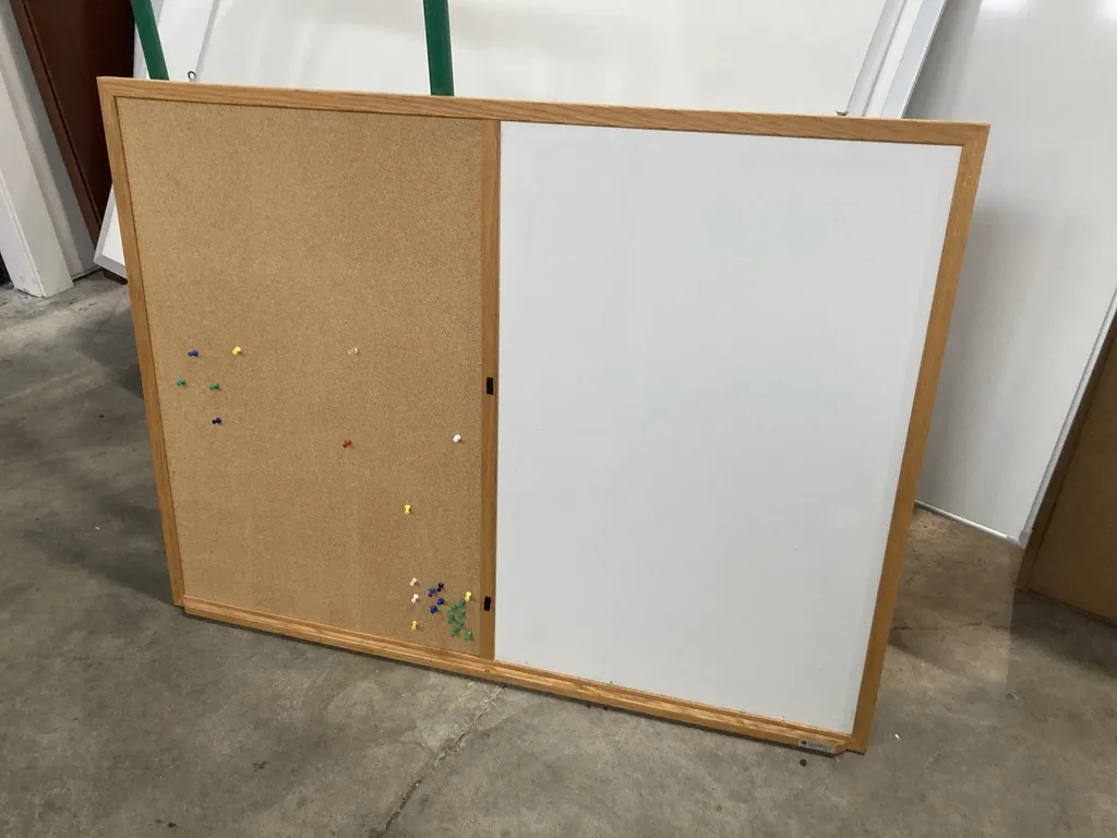 4’x3’ White Board and Tack Board 