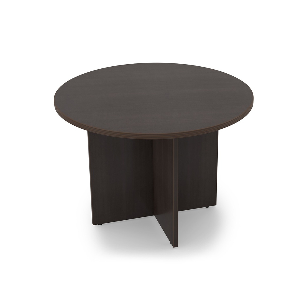 Euroline 42" Round Table Espresso