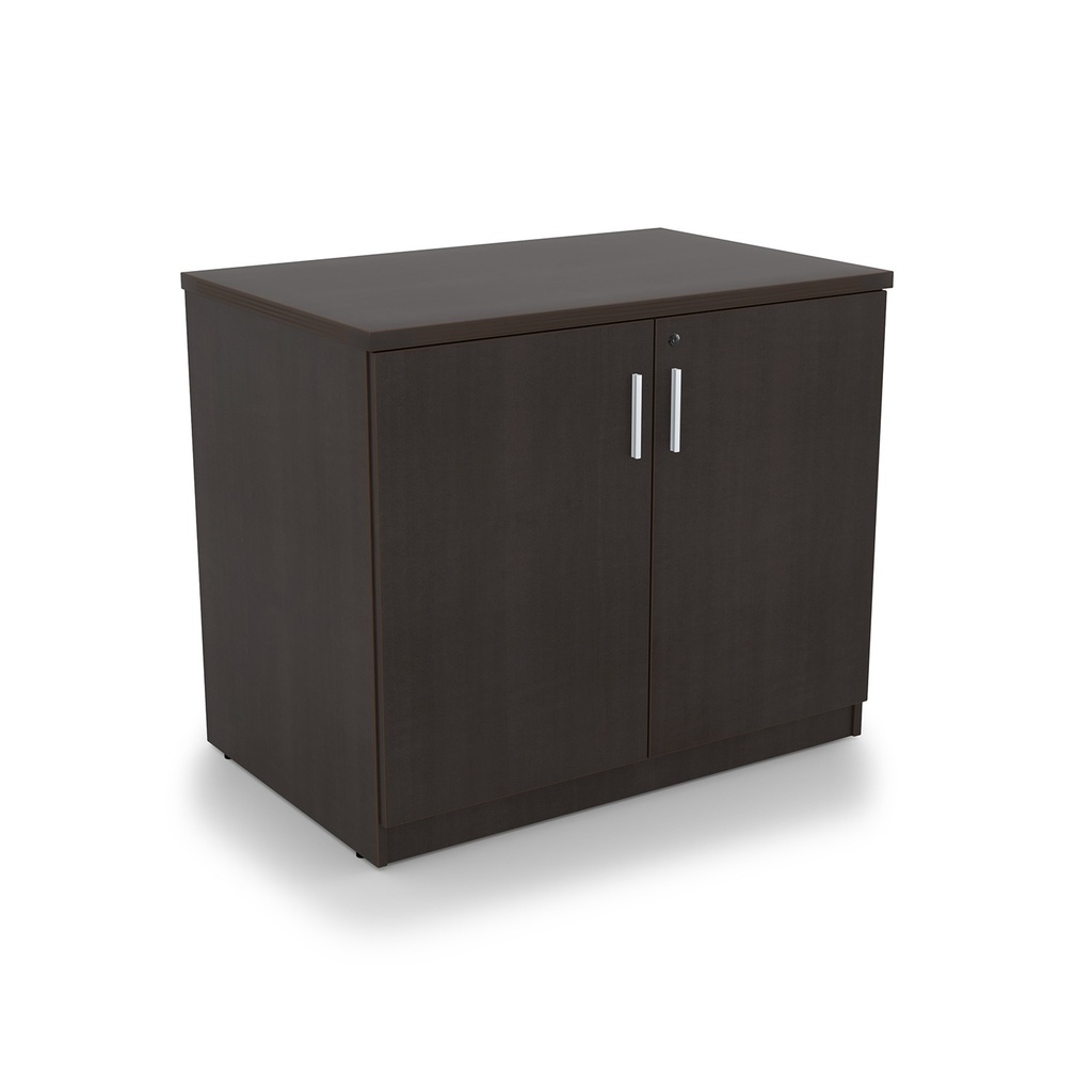 Euroline 36" storage cabinets w/ Lock Espresso