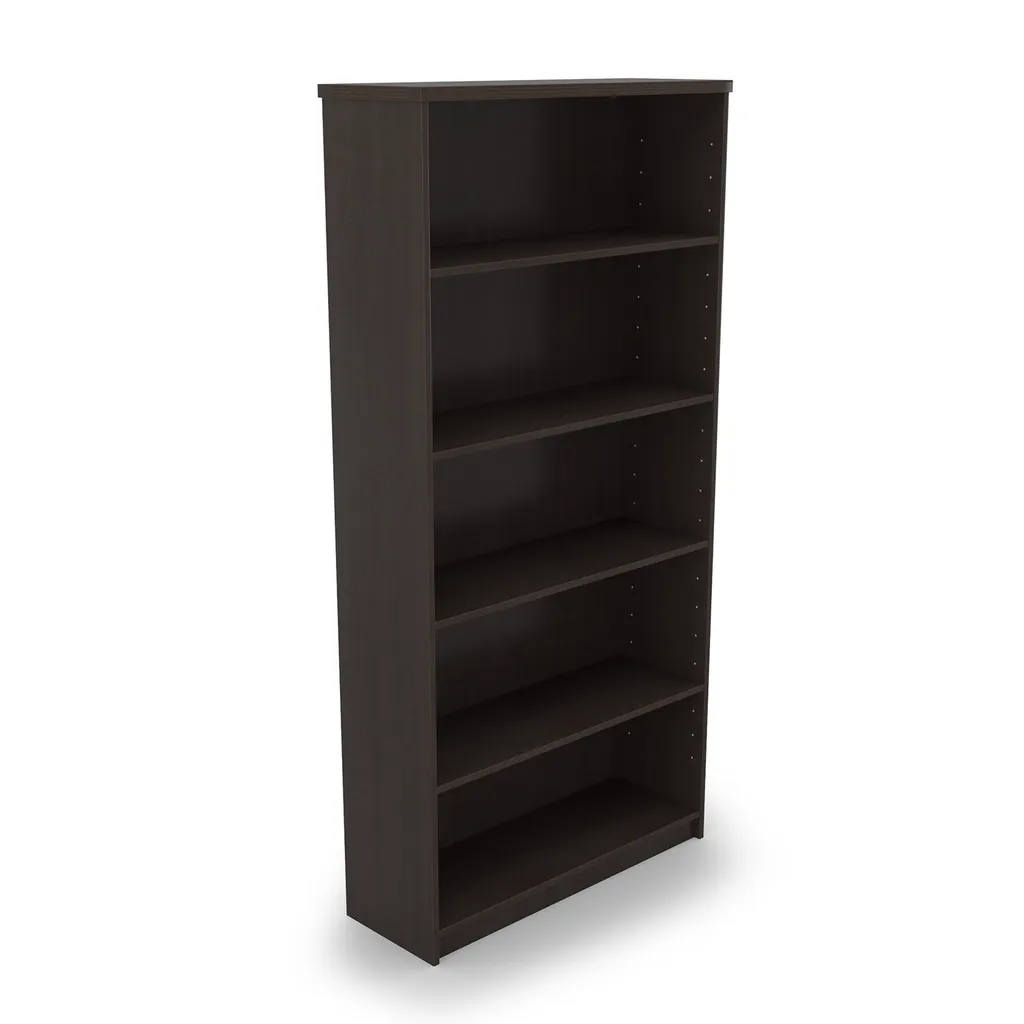 Euroline 69" Bookcase Espresso