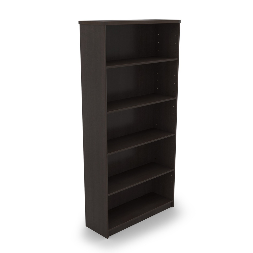 Euroline 69" Bookcase Espresso