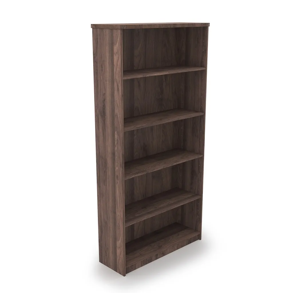 Euroline 69" Bookcase Walnut