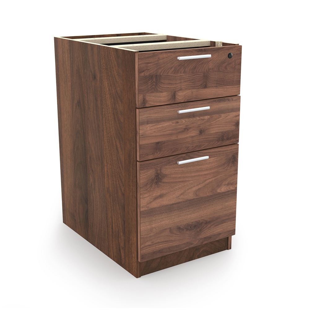 Euroline BBF24L - Box Box File 24" deep Walnut