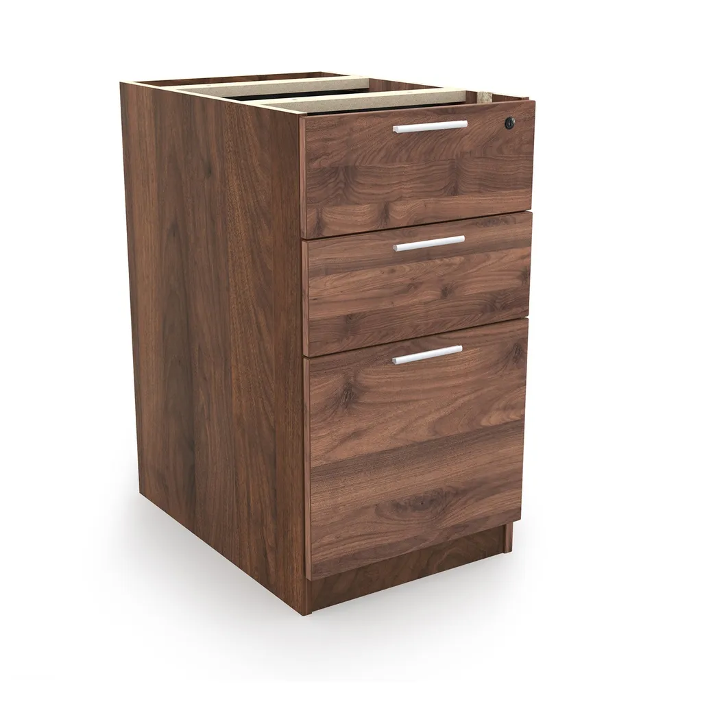 Euroline BBF24L - Box Box File 24" deep Walnut