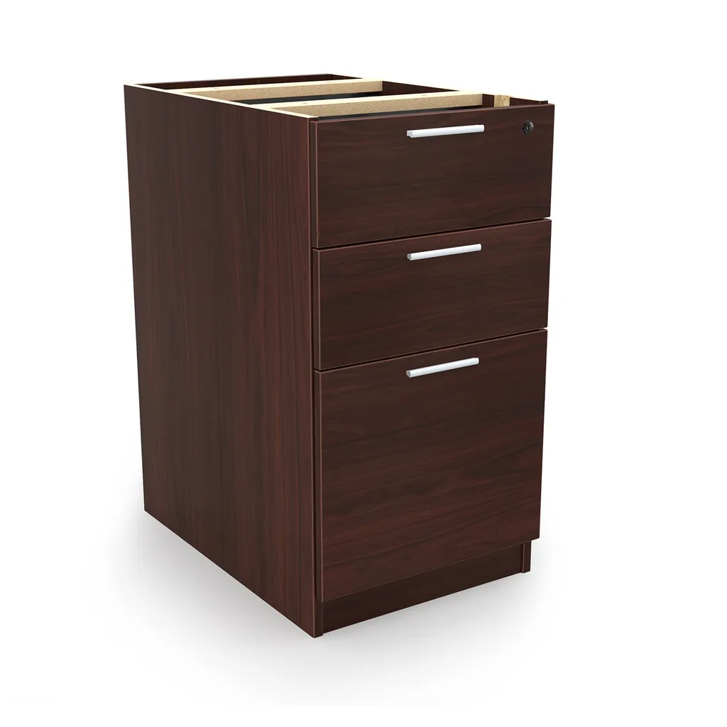 Euroline BBF24L - Box Box File 24" deep Mahogany