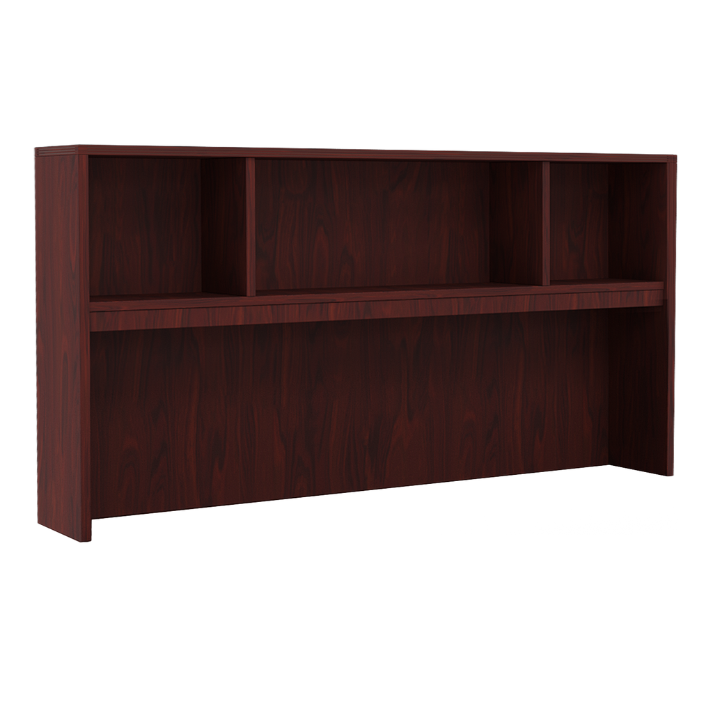 Euroline Open Hutch 71" Mahogany (doors optional)
