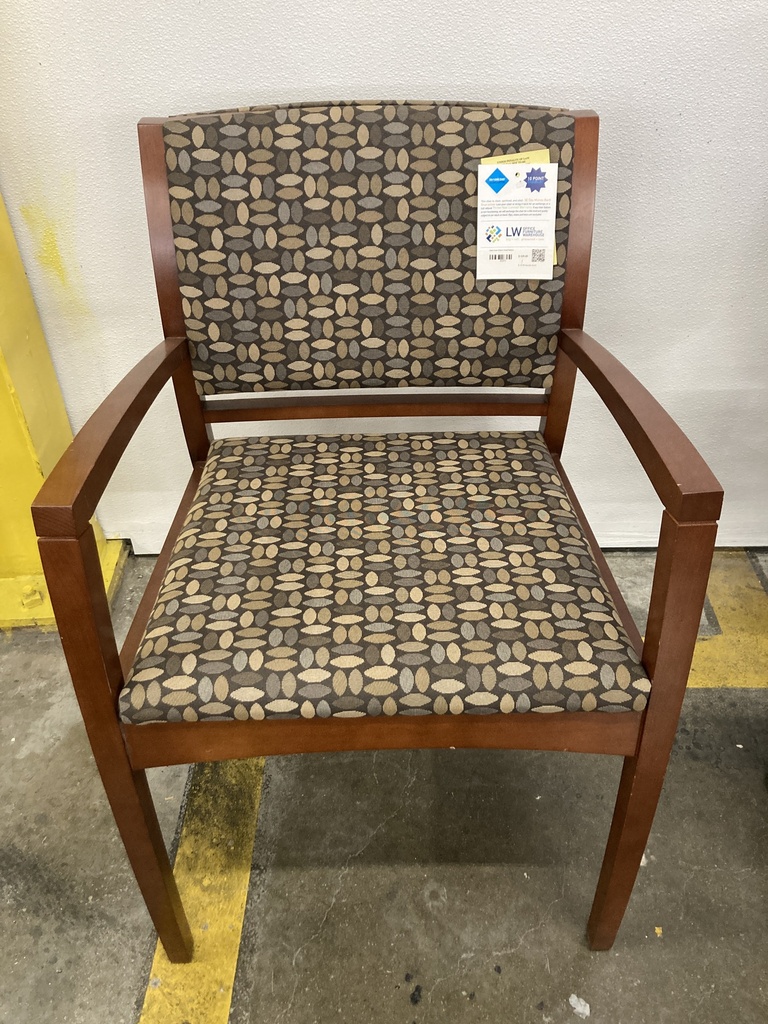 Side Chair Cherry Oval Pattern