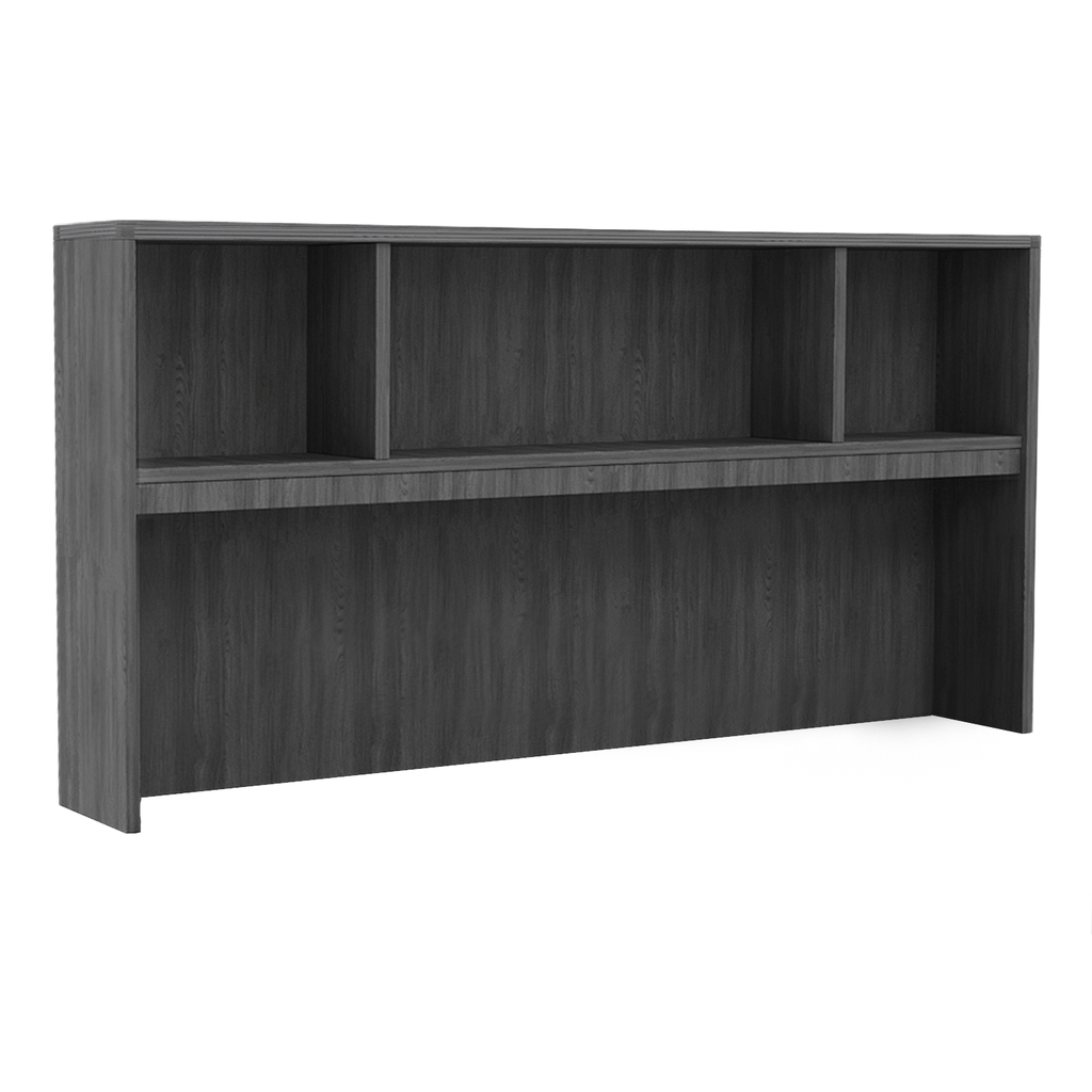 Euroline 66" Open Hutch Grey, (doors optional)