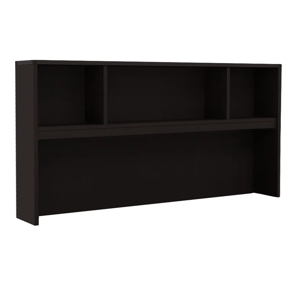 Euroline 71" Open Hutch Espresso (doors optional)