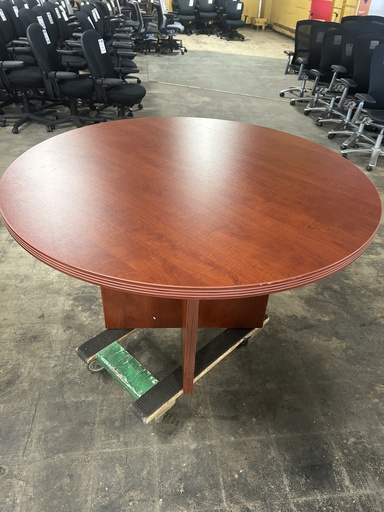 48" Round Table - Light Cherry
