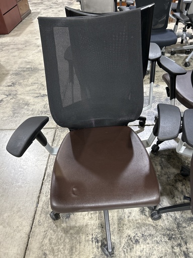 OFS - Mesh Back Task Chair - Vinyl Seat