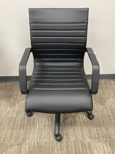 [st-cnf-bngo-lte-blk] Bingo MB Conference Chair with arms, Black