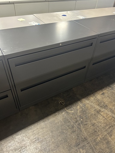 36" Hon 2 Dr Lateral - Dark Gray