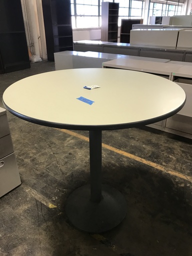 36" Round Putty 3Ft. Height Table