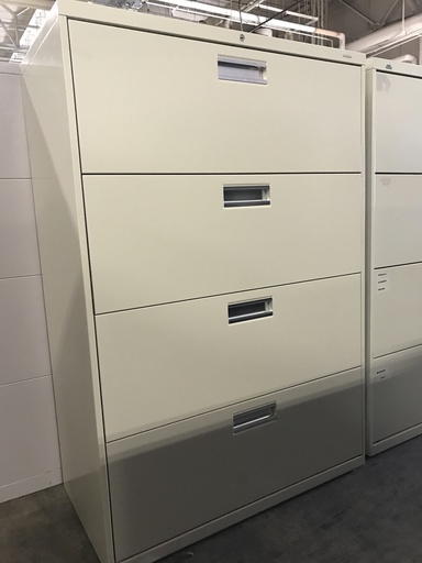 30" Hon 4 Drawer Lateral Putty 