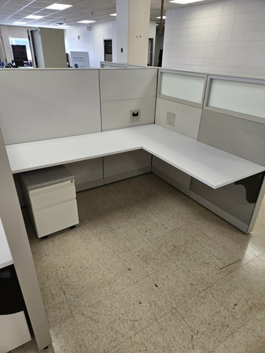 [1answer] Steelcase Answer 6'x5'-52" tall w/ 1 mobile ped (4 or more)