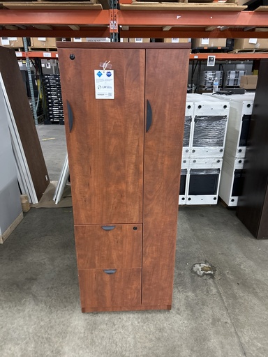 RH Storage/Wardrobe Cabinet Combo Cherry