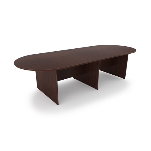 [CT120] Euroline Racetrack Conference Table 10' Mahogany