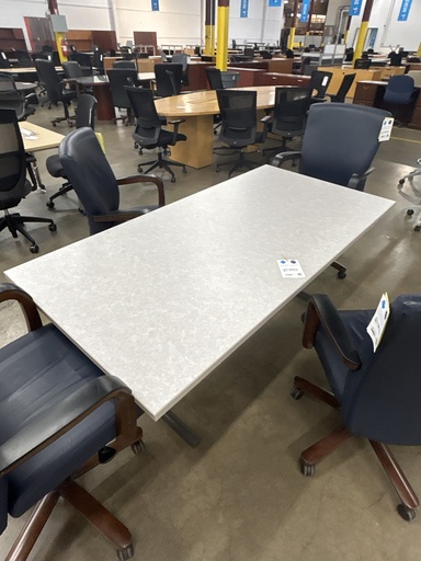 36"x72" Gray Speckled Breakroom Table