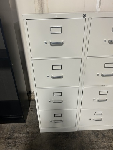 Hon (4) Drawer Vertical File Cabinets - Putty