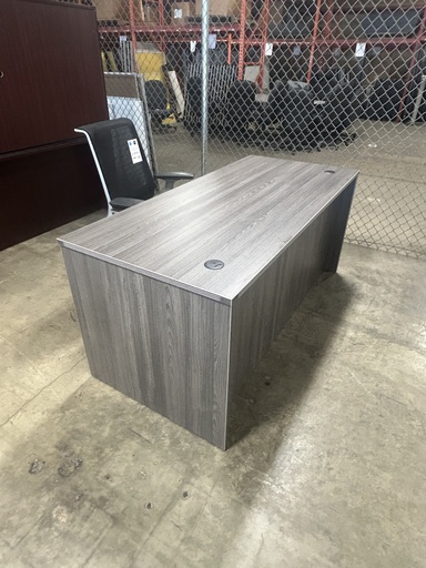 Euroline - USED- 30x66 desk shell grey