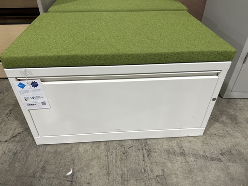 18"x30" File Storage w/ Lime Green Top