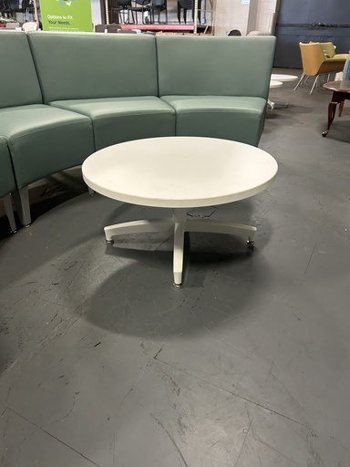 30" EnWork White Occasional Table