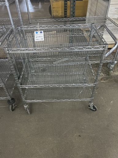 18x30 Wire Shelving Cart