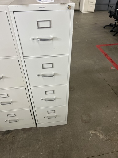 Hon Light Gray 4 Drawer Vertical File
