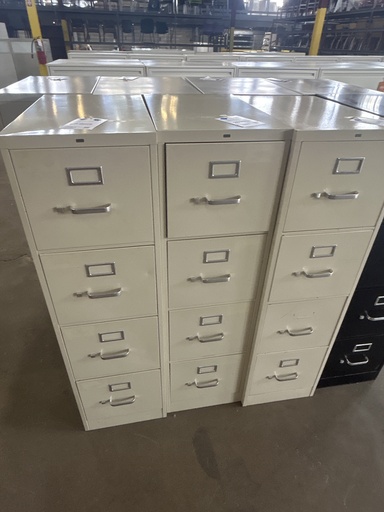 Hon Putty 4 Drawer Vertical File No Lock