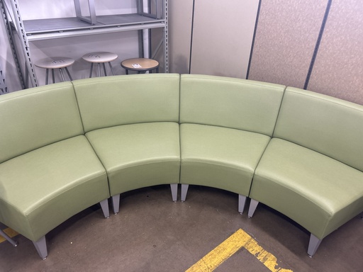 ERG (4) Seat Modular Reception Seating - Green