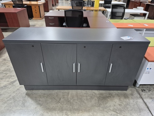 20x71 Dark Grey Storage Credenza