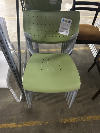 Green Keilhauer Cafe Chairs