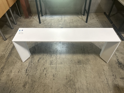 14x66 Occasional Table w/Power - White