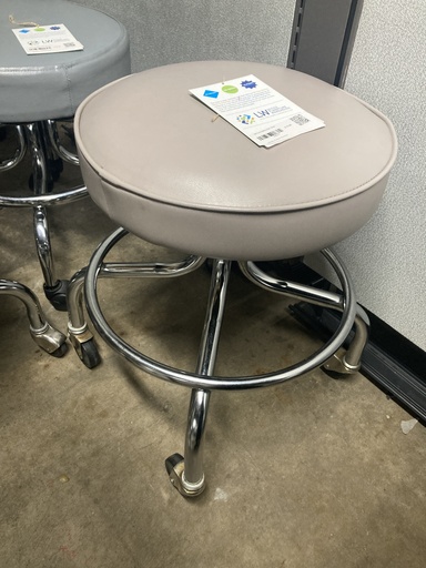 DR's Low Rolling Stool - Beige
