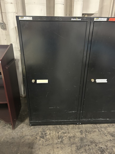 Stanley StaticGard Storage Cabinet (Black) 30"Wx28"Dx59"H 