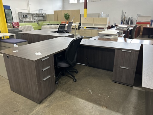 Hon 36x72 RH-L-Desk (Ash) 10500 Series