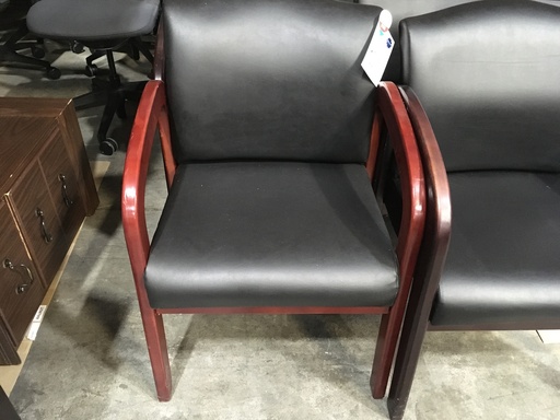 Black Leather Cherry Legs