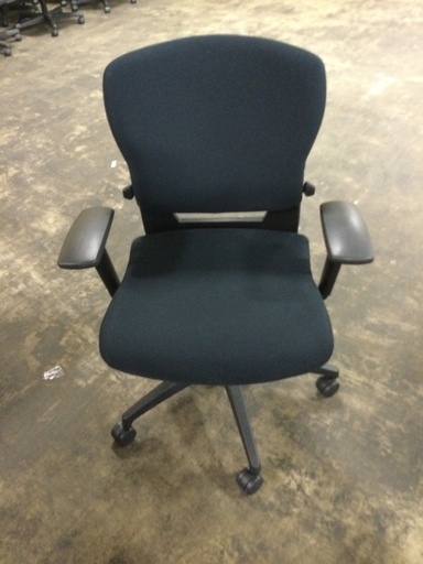 Teknion Dark Blue Task Chair